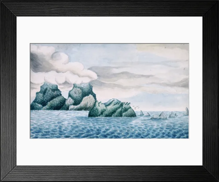 Framed Print : Lord Howe Island, New South Wales, Australia, 1799. Creator: Unknown