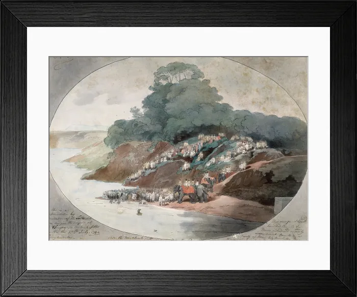 Framed Print : Suttee, India, 1792. Creator: Unknown Framed Print : Suttee, India, 1792. Creator: Unknown