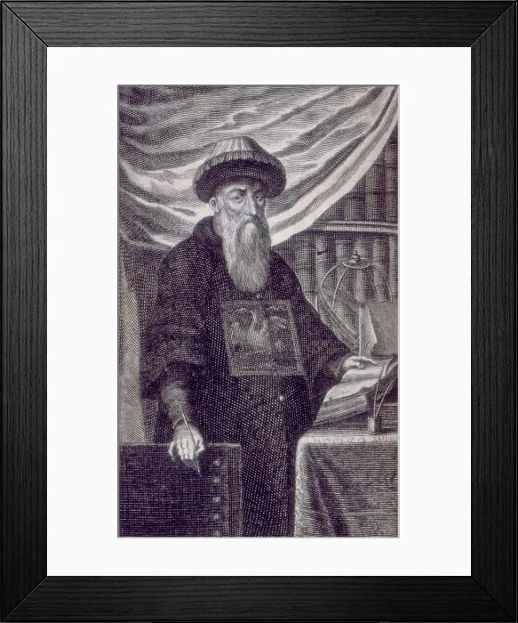 Framed Print : Johann Adam Von Schall, 1672. Creator: Unknown Framed Print : Johann Adam Von Schall, 1672. Creator: Unknown