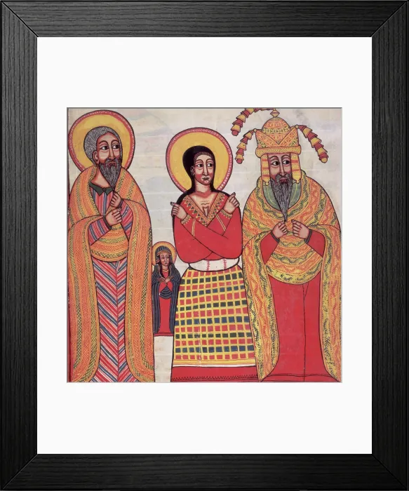 Framed Print : A Pharisee, the Virgin Mary and Joseph, c1708-c1711. Creator: Unknown Framed Print : A Pharisee, the Virgin Mary and Joseph, c1708-c1711. Creator: Unknown