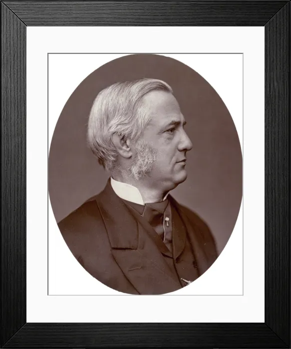 Framed Print : Frederick Max Muller, Professor of Comparative Philology at Oxford University, 1878. Creator: Lock & Whitfield Framed Print : Frederick Max Muller, Professor of Comparative Philology at Oxford University, 1878. Creator: Lock & Whitfield