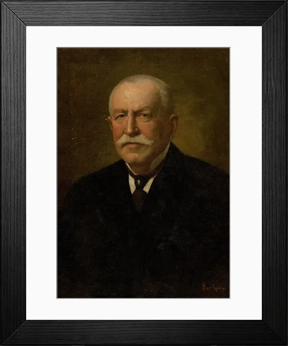 Framed Print : Portrait of Edmund Eder, 1910-1914. Creator: Julius Eder Framed Print : Portrait of Edmund Eder, 1910-1914. Creator: Julius Eder