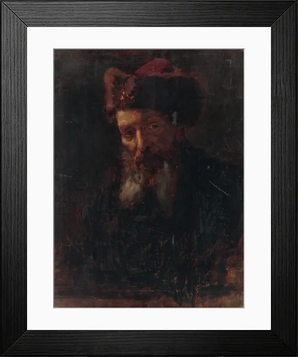 Framed Print : Head Study of an Old Man, 1920. Creator: Gyula Stetka Framed Print : Head Study of an Old Man, 1920. Creator: Gyula Stetka