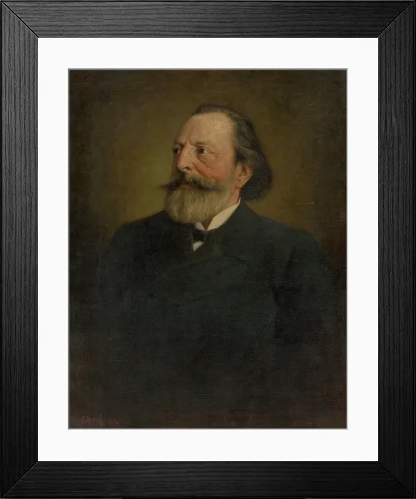 Framed Print : Portrait of Eugen Deil, 1907. Creator: Julius Eder Framed Print : Portrait of Eugen Deil, 1907. Creator: Julius Eder
