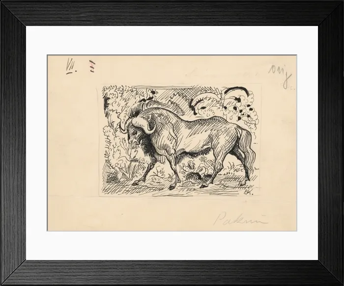 Framed Print : Stories in the wilderness - 3, 1939-1940. Creator: Arnold Peter Weisz-Kubincan Framed Print : Stories in the wilderness - 3, 1939-1940. Creator: Arnold Peter Weisz-Kubincan