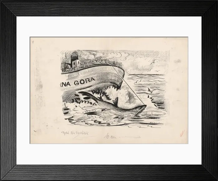 Framed Print : Stories in the wilderness - 10, 1939-1940. Creator: Arnold Peter Weisz-Kubincan Framed Print : Stories in the wilderness - 10, 1939-1940. Creator: Arnold Peter Weisz-Kubincan