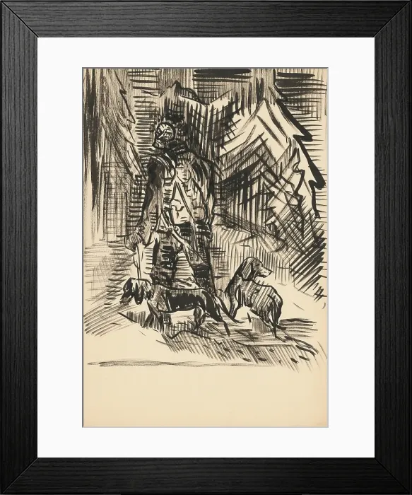 Framed Print : Hunter, c1935. Creator: Arnold Peter Weisz-Kubincan Framed Print : Hunter, c1935. Creator: Arnold Peter Weisz-Kubincan