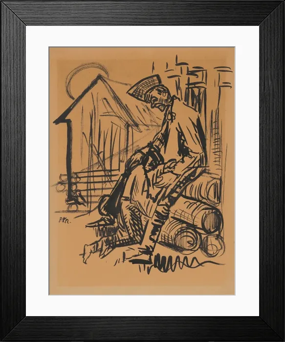 Framed Print : The lost son, c1935. Creator: Arnold Peter Weisz-Kubincan Framed Print : The lost son, c1935. Creator: Arnold Peter Weisz-Kubincan