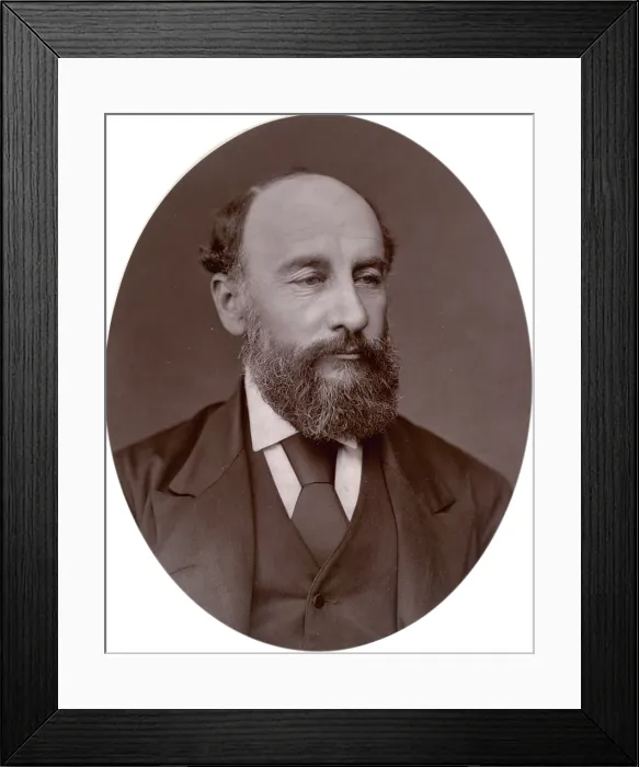 Framed Print : Sir George Strong Nares, Arctic explorer, 1878. Creator: Lock & Whitfield Framed Print : Sir George Strong Nares, Arctic explorer, 1878. Creator: Lock & Whitfield