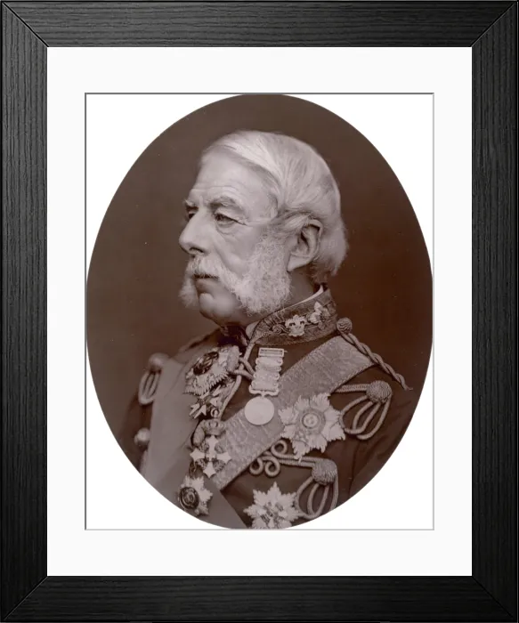 Framed Print : Sir Richard Airey, 1878. Creator: Lock & Whitfield Framed Print : Sir Richard Airey, 1878. Creator: Lock & Whitfield
