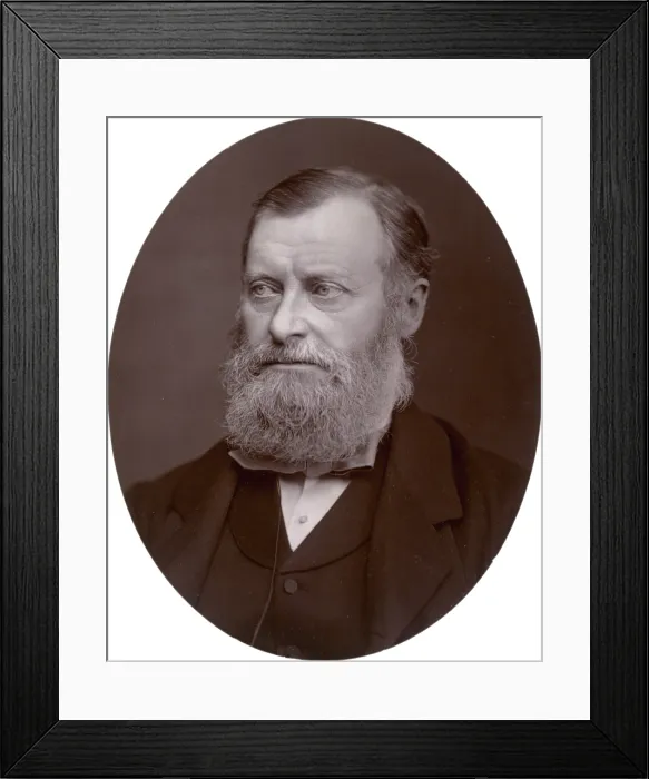 Framed Print : William Edward Forster MP, 1878. Creator: Lock & Whitfield Framed Print : William Edward Forster MP, 1878. Creator: Lock & Whitfield