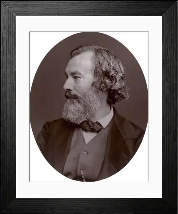 Framed Print : Joseph Durham, sculptor, 1878. Creator: Lock & Whitfield Framed Print : Joseph Durham, sculptor, 1878. Creator: Lock & Whitfield
