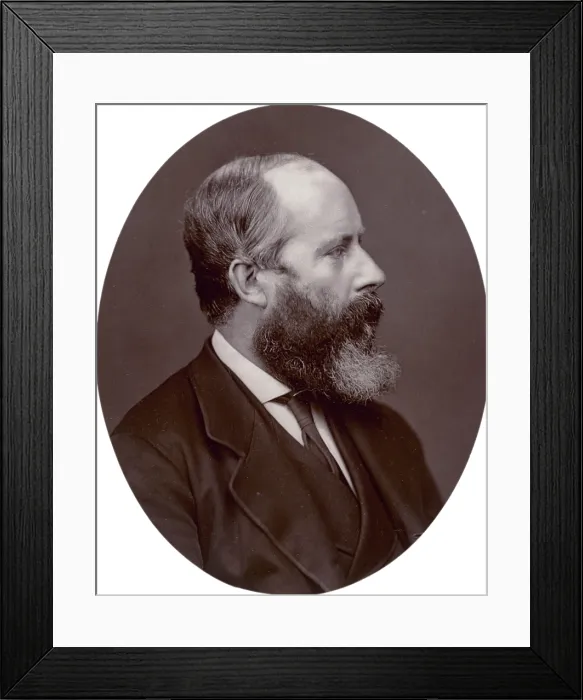 Framed Print : George Edmund Street, architect, 1878. Creator: Lock & Whitfield Framed Print : George Edmund Street, architect, 1878. Creator: Lock & Whitfield