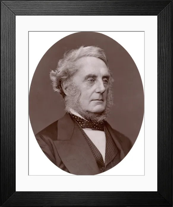 Framed Print : Viscount Cardwell, 1878. Creator: Lock & Whitfield Framed Print : Viscount Cardwell, 1878. Creator: Lock & Whitfield