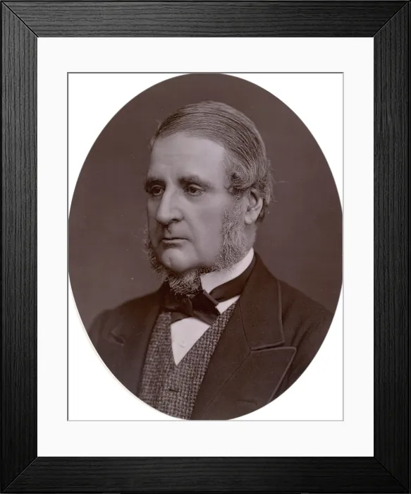 Framed Print : Edward Matthew Ward, historical painter, 1878. Creator: Lock & Whitfield Framed Print : Edward Matthew Ward, historical painter, 1878. Creator: Lock & Whitfield
