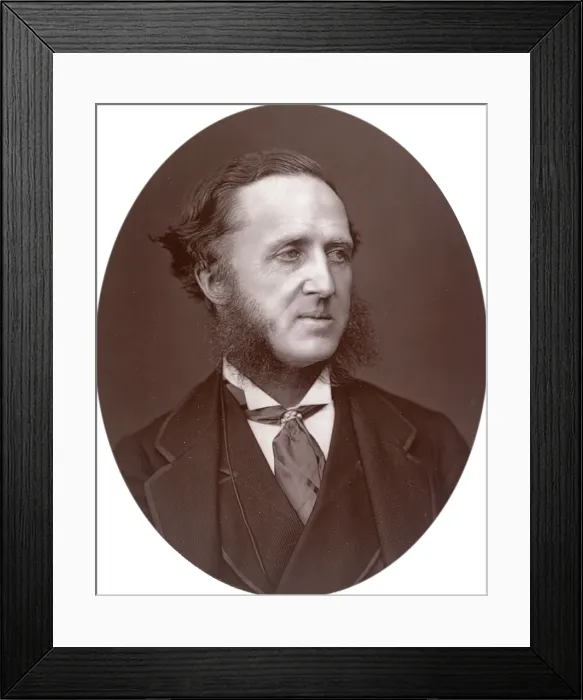 Framed Print : Viscount Sandon, MP, 1878. Creator: Lock & Whitfield Framed Print : Viscount Sandon, MP, 1878. Creator: Lock & Whitfield