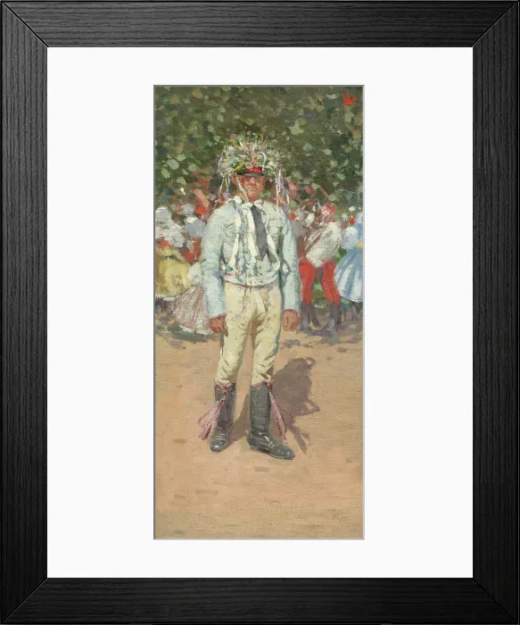 Framed Print : Man from Lanzhot, 1900-1910. Creator: Joza Uprka Framed Print : Man from Lanzhot, 1900-1910. Creator: Joza Uprka