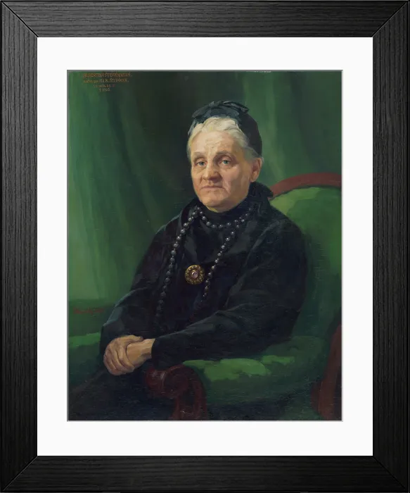 Framed Print : Mother of M. R. Stefanik, 1928. Creator: Jozef Hanula Framed Print : Mother of M. R. Stefanik, 1928. Creator: Jozef Hanula