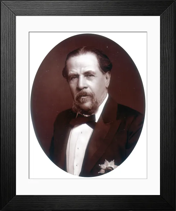 Framed Print : Hobart Pasha, Marshal of the Ottoman Empire, 1882. Creator: Lock & Whitfield Framed Print : Hobart Pasha, Marshal of the Ottoman Empire, 1882. Creator: Lock & Whitfield