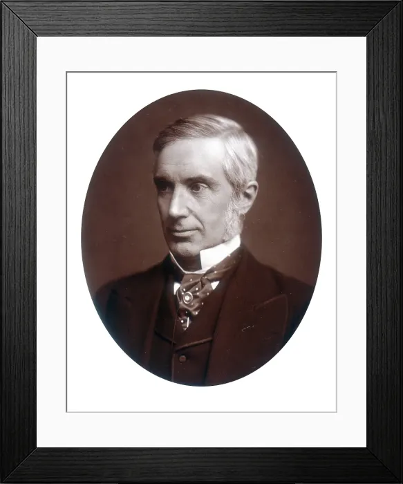 Framed Print : Sir Edward Fry, Judge of the High Court of Justice, 1881. Creator: Lock & Whitfield Framed Print : Sir Edward Fry, Judge of the High Court of Justice, 1881. Creator: Lock & Whitfield