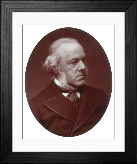 Framed Print : Henry Austin Bruce, 1st Baron Aberdare, statesman, 1882. Creator: Lock & Whitfield Framed Print : Henry Austin Bruce, 1st Baron Aberdare, statesman, 1882. Creator: Lock & Whitfield