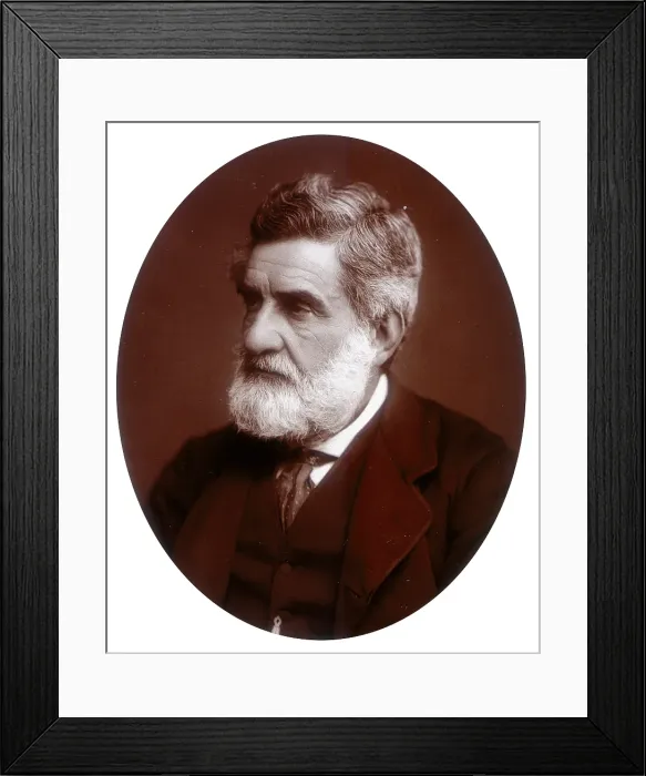 Framed Print : Hormuzd Rassam, explorer and archaeologist, 1881. Creator: Lock & Whitfield Framed Print : Hormuzd Rassam, explorer and archaeologist, 1881. Creator: Lock & Whitfield