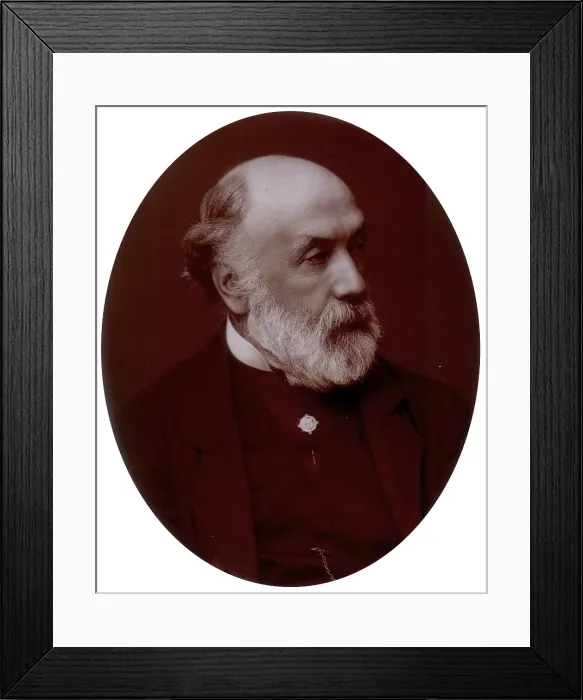 Framed Print : Frederick Richard Pickersgill, artist and Royal Academician, 1882. Creator: Lock & Whitfield