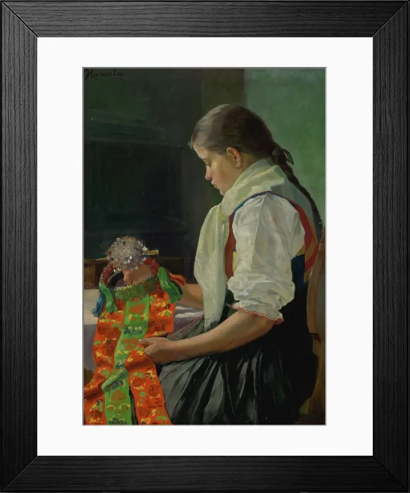 Framed Print : Satellite, 1906-1926. Creator: Jozef Hanula Framed Print : Satellite, 1906-1926. Creator: Jozef Hanula