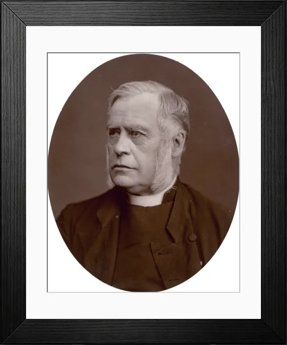 Framed Print : James Atlay, Bishop of Hereford, 1878. Creator: Lock & Whitfield Framed Print : James Atlay, Bishop of Hereford, 1878. Creator: Lock & Whitfield