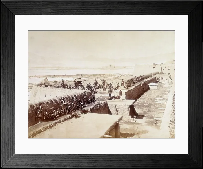 Framed Print : Sapper and Miners Bastion, Sherpur, Kabul, Afghanistan, c1879. Creator: Unknown Framed Print : Sapper and Miners Bastion, Sherpur, Kabul, Afghanistan, c1879. Creator: Unknown