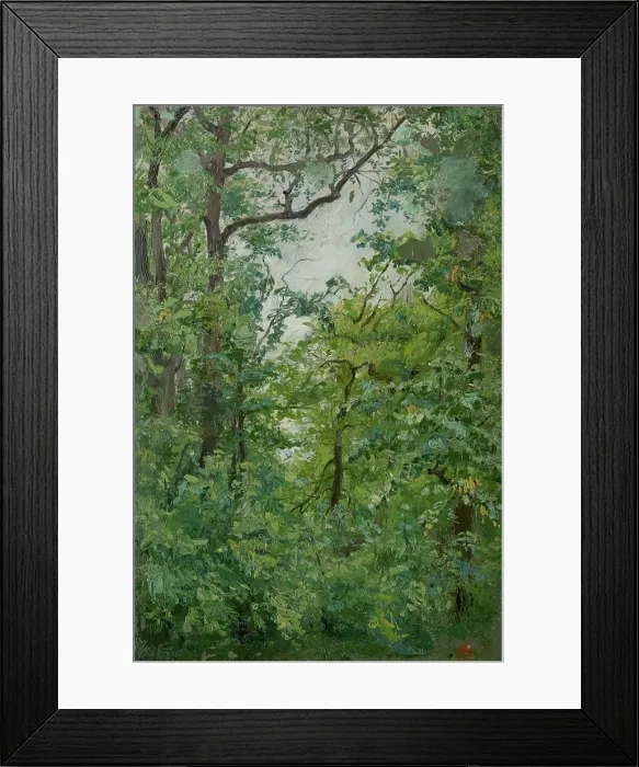 Framed Print : From the Park, 1900-1920. Creator: Jozef Hanula Framed Print : From the Park, 1900-1920. Creator: Jozef Hanula