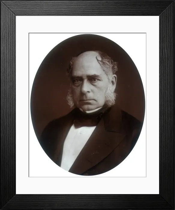 Framed Print : Sir Henry Bessemer, inventor and engineer, 1881. Creator: Lock & Whitfield Framed Print : Sir Henry Bessemer, inventor and engineer, 1881. Creator: Lock & Whitfield