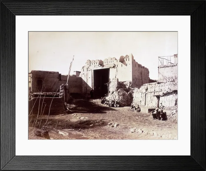 Framed Print : Lahore Gate, Kabul, Afghanistan, c1879. Creator: Unknown Framed Print : Lahore Gate, Kabul, Afghanistan, c1879. Creator: Unknown
