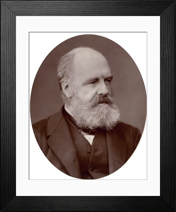 Framed Print : Edward Armitage, professor and lecturer on painting to the Royal Academy, 1878. Creator: Lock & Whitfield Framed Print : Edward Armitage, professor and lecturer on painting to the Royal Academy, 1878. Creator: Lock & Whitfield