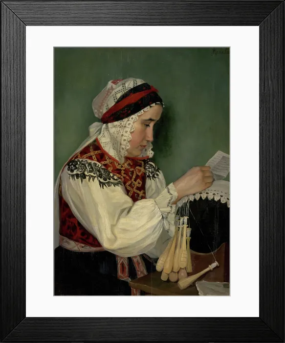 Framed Print : Letter from America, around 1905-1910. Creator: Jozef Hanula Framed Print : Letter from America, around 1905-1910. Creator: Jozef Hanula