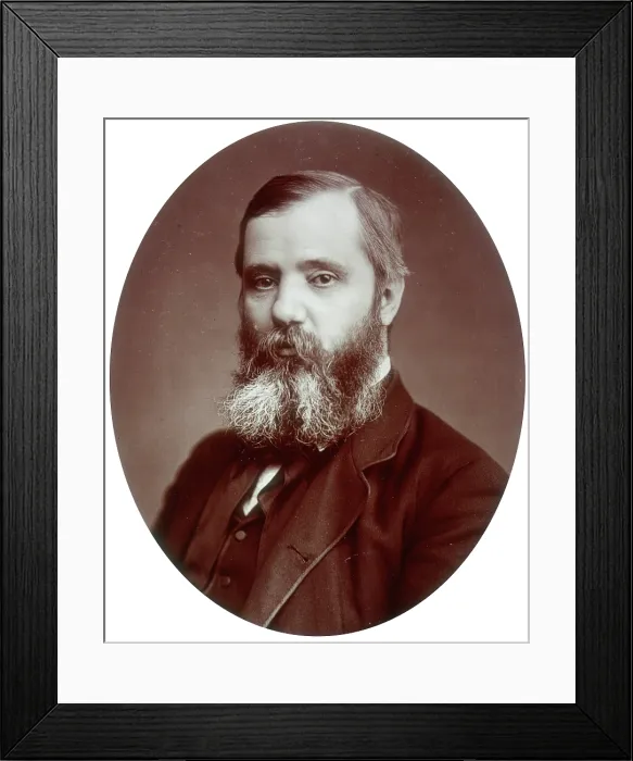 Framed Print : Joseph Cowen, MP, 1881. Creator: Lock & Whitfield Framed Print : Joseph Cowen, MP, 1881. Creator: Lock & Whitfield