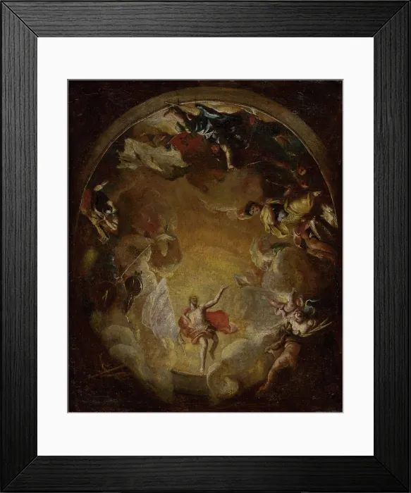 Framed Print : Resurrection of Jesus, before 1779. Creator: Jozef Zanussi Framed Print : Resurrection of Jesus, before 1779. Creator: Jozef Zanussi