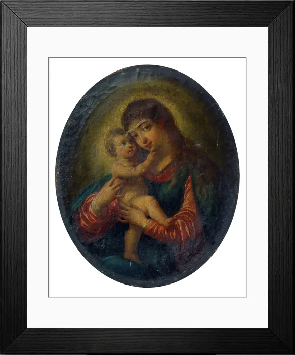 Framed Print : Passau Madonna, 1760-1780. Creator: Unknown Framed Print : Passau Madonna, 1760-1780. Creator: Unknown