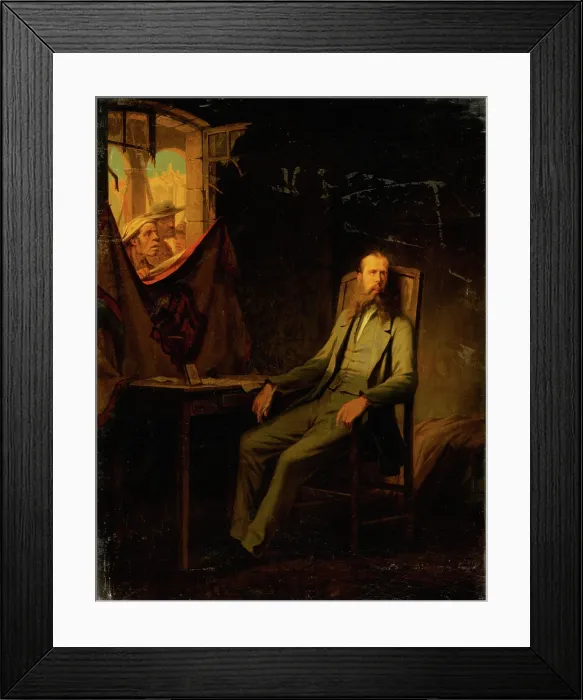 Framed Print : Revolution Motif, 1868. Creator: Jules Marc Chamerlat Framed Print : Revolution Motif, 1868. Creator: Jules Marc Chamerlat