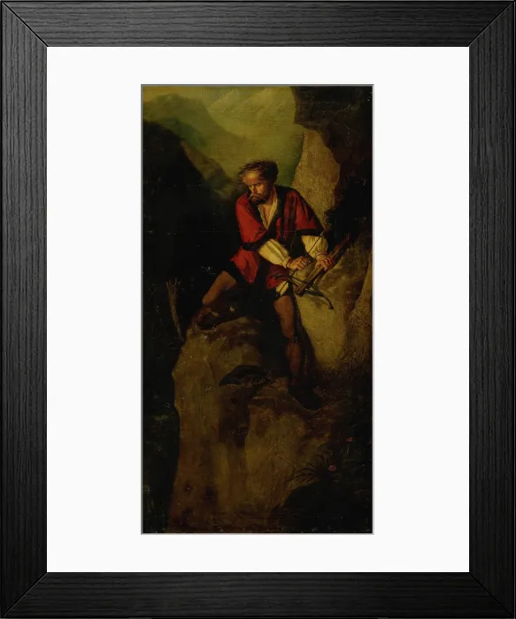 Framed Print : William Tell, before 1850. Creator: Unknown Framed Print : William Tell, before 1850. Creator: Unknown