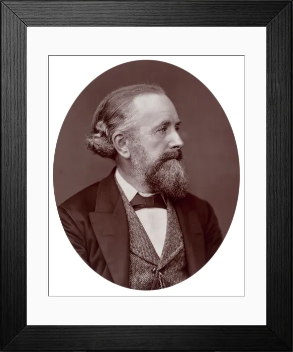 Framed Print : Professor Edward Frankland, 1880. Creator: Lock & Whitfield