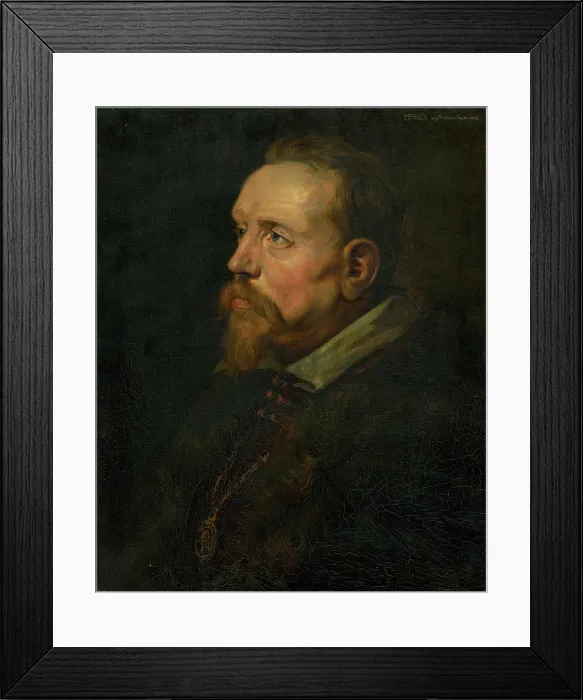Framed Print : Portrait of a man, 1903. Creator: Julius Andorko Framed Print : Portrait of a man, 1903. Creator: Julius Andorko