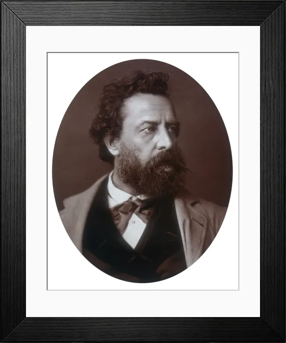 Framed Print : William Hepworth Dixon, historian and traveller, 1881. Creator: Lock & Whitfield Framed Print : William Hepworth Dixon, historian and traveller, 1881. Creator: Lock & Whitfield
