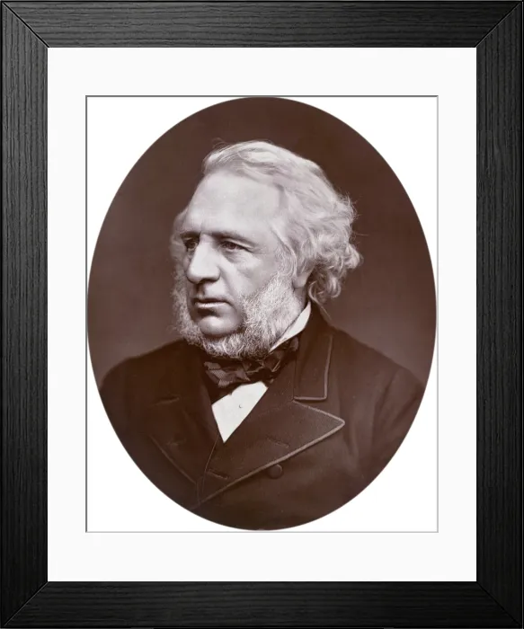 Framed Print : Sir Charles Reed, chairman of the London School Board, 1880. Creator: Lock & Whitfield Framed Print : Sir Charles Reed, chairman of the London School Board, 1880. Creator: Lock & Whitfield