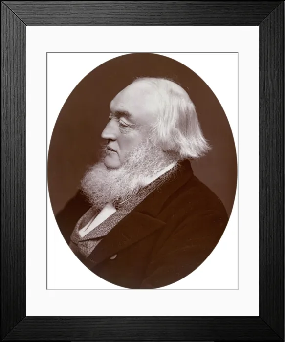 Framed Print : Sir William Milbourne James, Lord Justice of the Court of Appeal, 1880. Creator: Lock & Whitfield Framed Print : Sir William Milbourne James, Lord Justice of the Court of Appeal, 1880. Creator: Lock & Whitfield