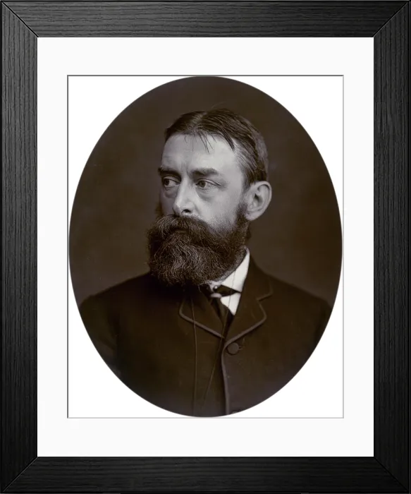 Framed Print : Edward John Poynter, President of the Royal Academy, 1880. Creator: Lock & Whitfield Framed Print : Edward John Poynter, President of the Royal Academy, 1880. Creator: Lock & Whitfield