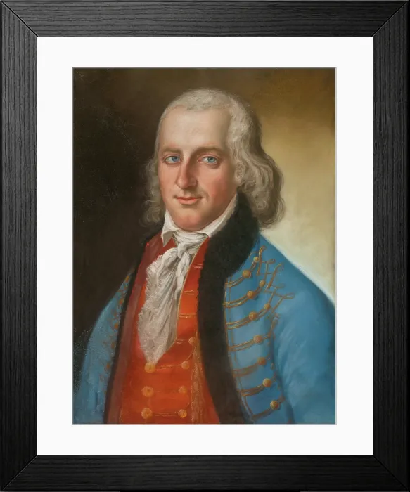 Framed Print : Ondrej Szirmay, c1790. Creator: Jozef Fridrich Wagner Framed Print : Ondrej Szirmay, c1790. Creator: Jozef Fridrich Wagner