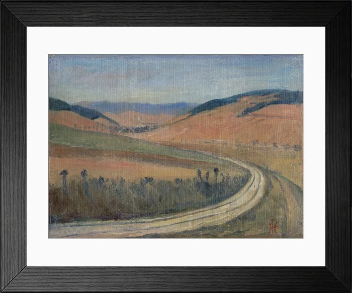 Framed Print : Study of Spis Landscape, 1930-1939. Creator: Jozef Hanula Framed Print : Study of Spis Landscape, 1930-1939. Creator: Jozef Hanula