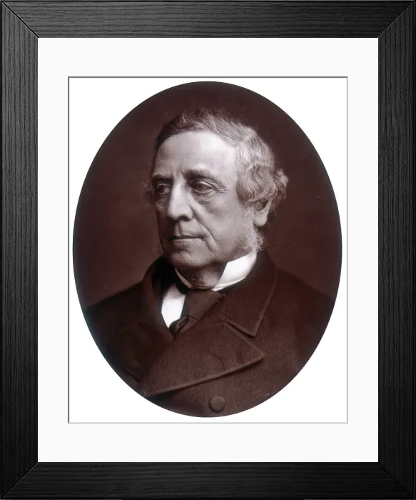 Framed Print : George Denman (1819-1896), Judge of the High Court of Justice, 1882. Creator: Lock & Whitfield Framed Print : George Denman (1819-1896), Judge of the High Court of Justice, 1882. Creator: Lock & Whitfield