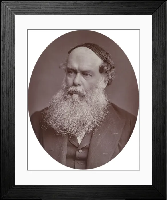 Framed Print : Birket Foster, member of the Watercolour Society, 1880. Creator: Lock & Whitfield Framed Print : Birket Foster, member of the Watercolour Society, 1880. Creator: Lock & Whitfield